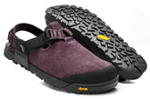 Mountain Clog - Leather Suede (Deep Plum)